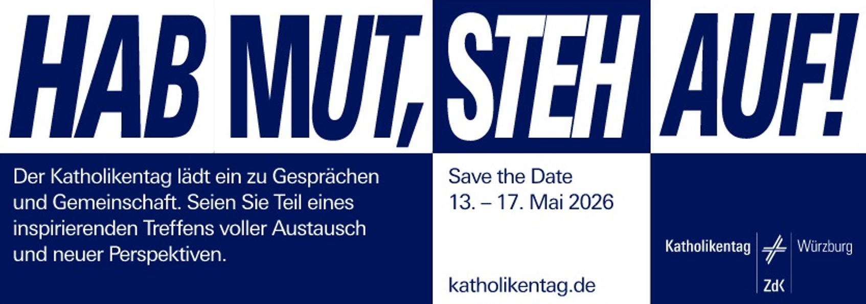 Katholikentag slogan