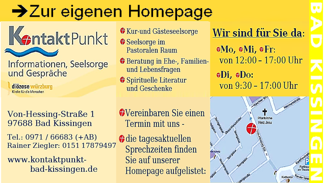 Visittenkarte zur eigenen homepage