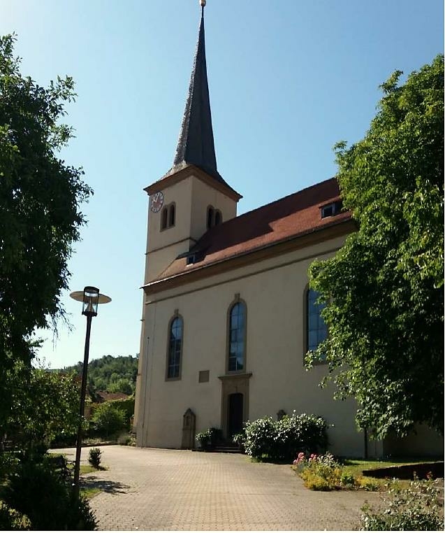 Pfarrkirche Mariä Himmelfahrt Sulzthal Kirche Sulzthal Mariä Himmelfahrt