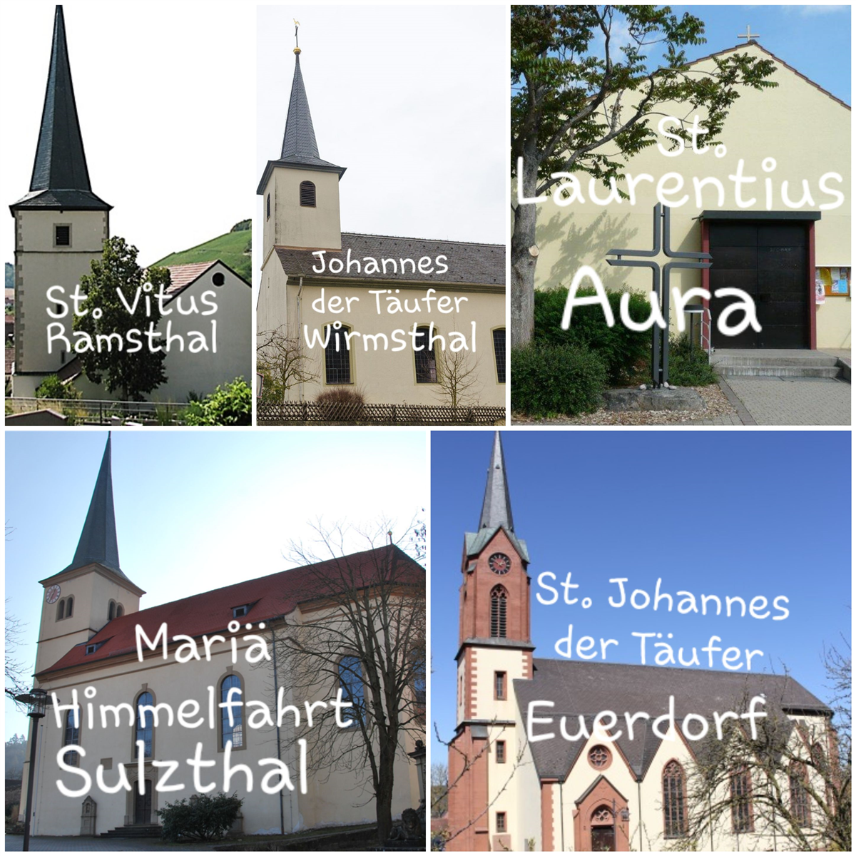 Die Kirchen der PG Saalethal PG Saalethal