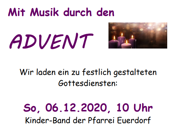 2020 12 06 mit Musik durch den Advent