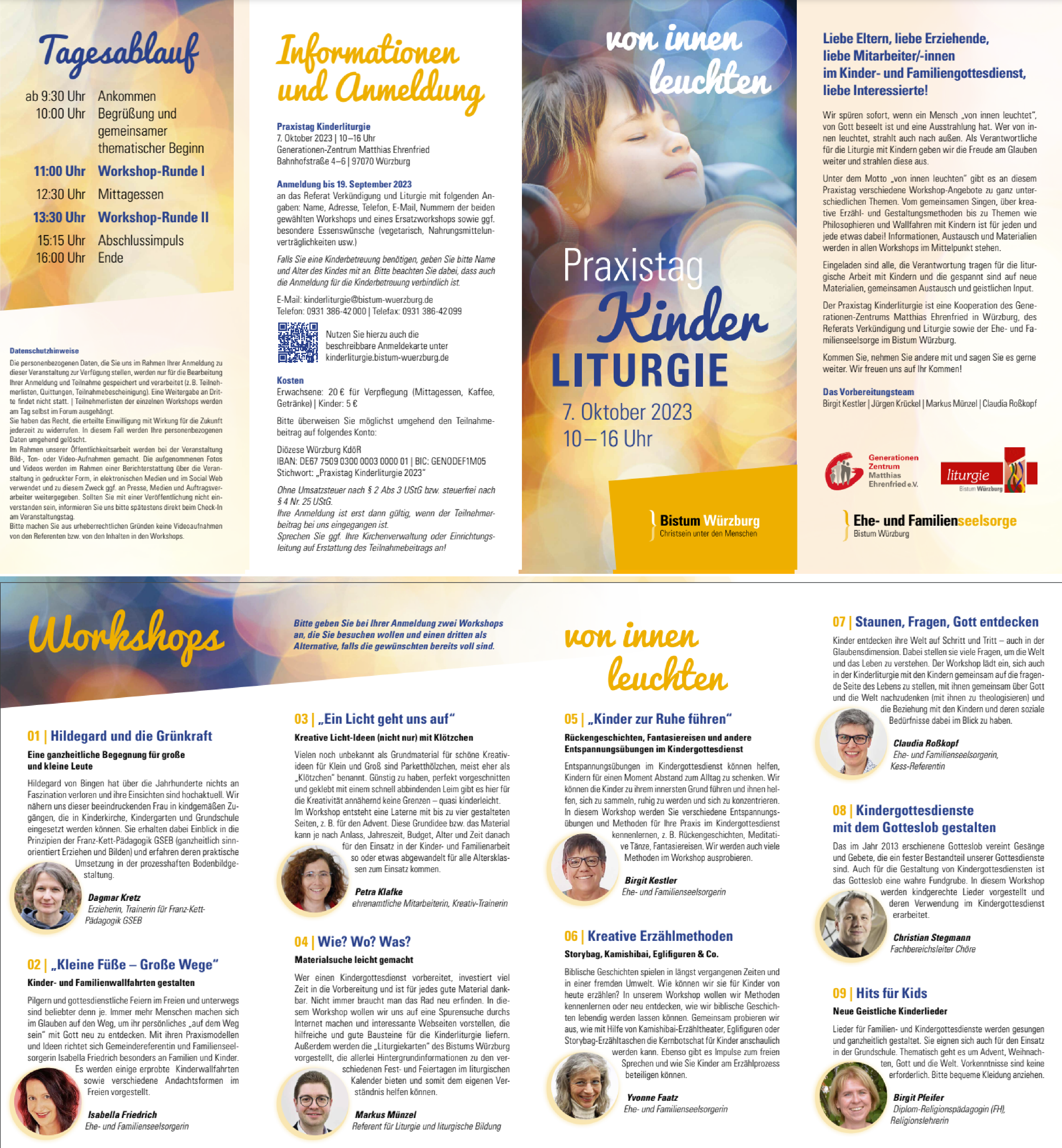2023 10 07 Praxistag Kinderliturgie Flyer