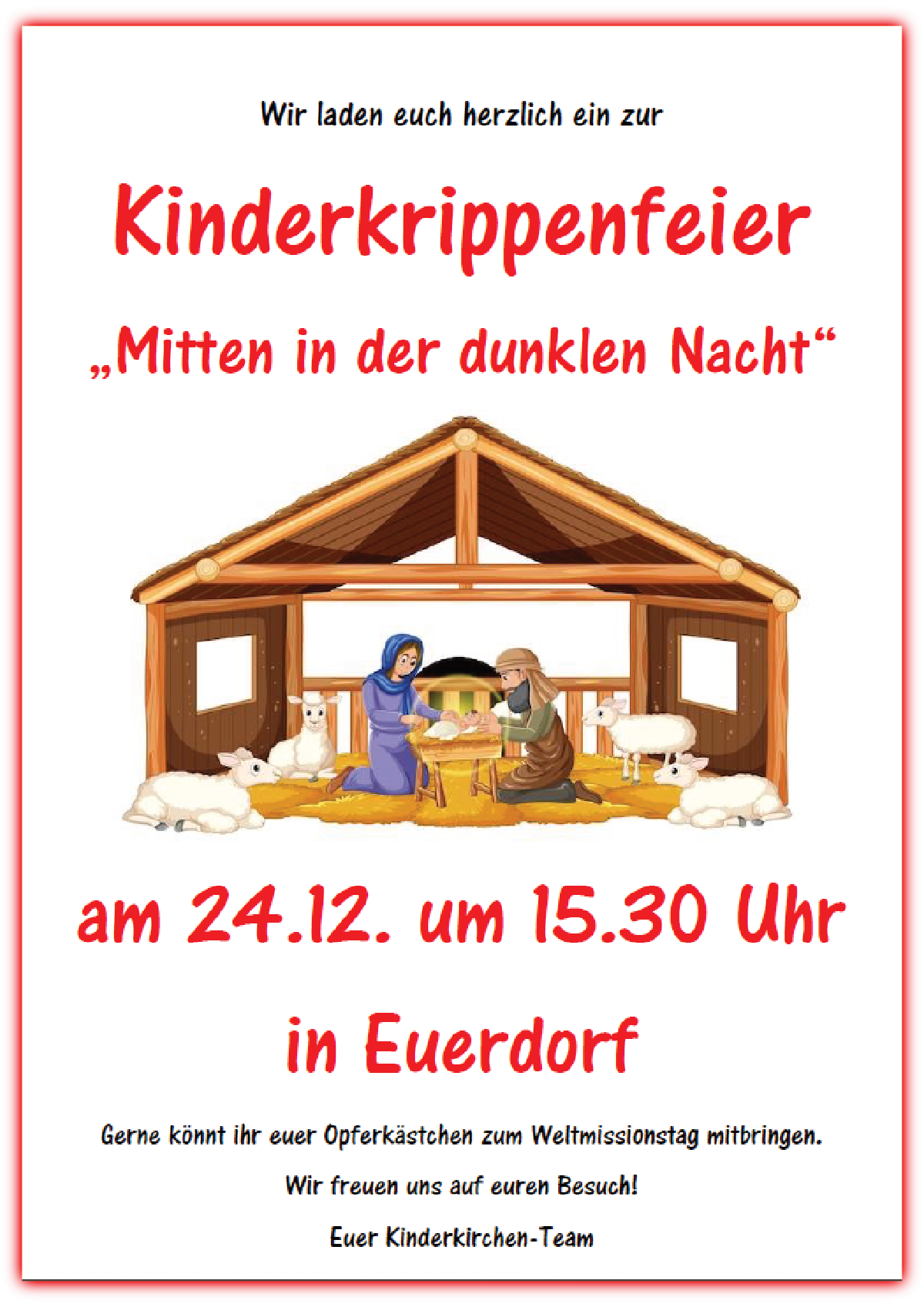 Kiki 2023 12 24 Kinderkrippenfeier