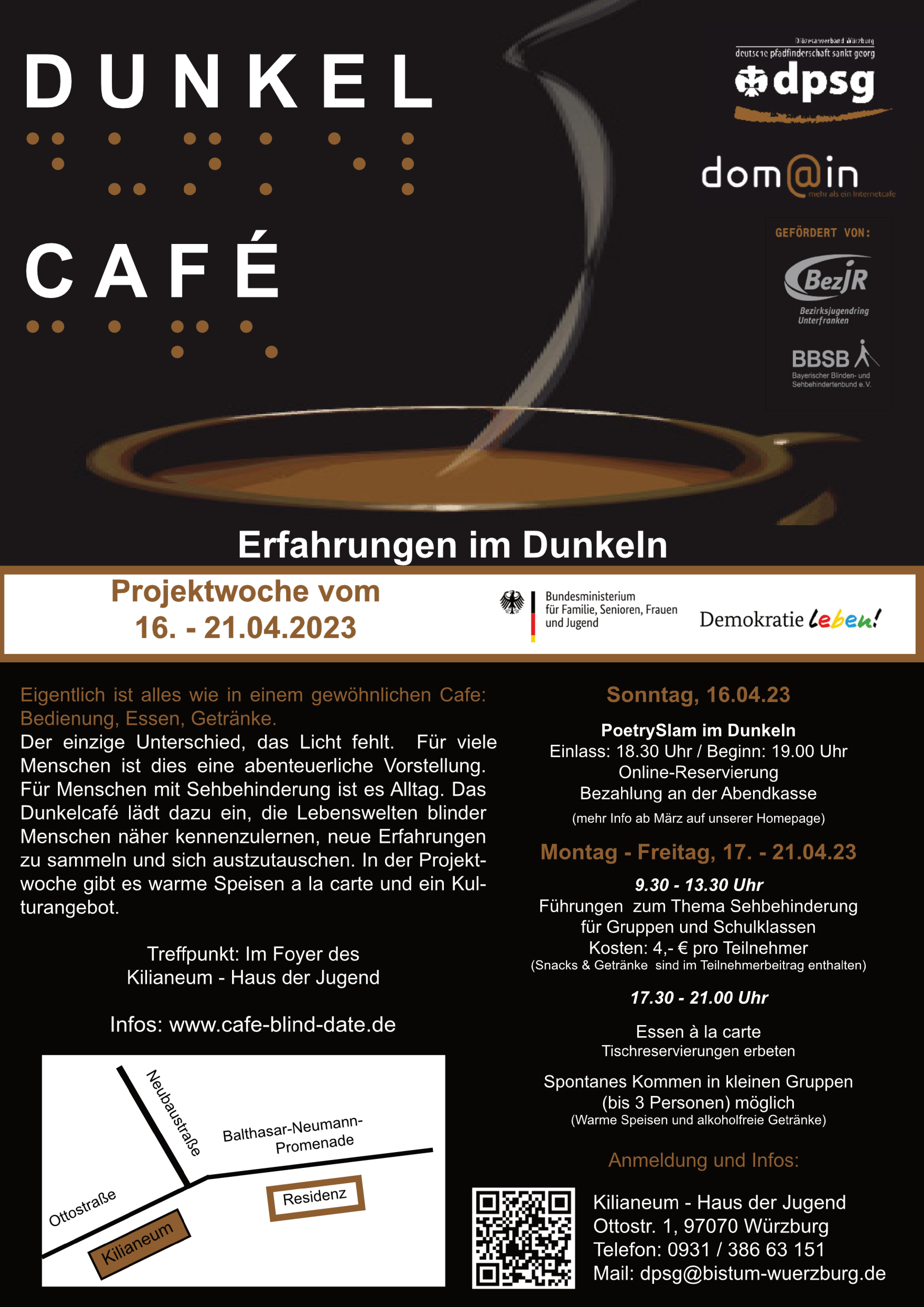 Veranstaltung 04 16 Dunkelcafe Projektwoche