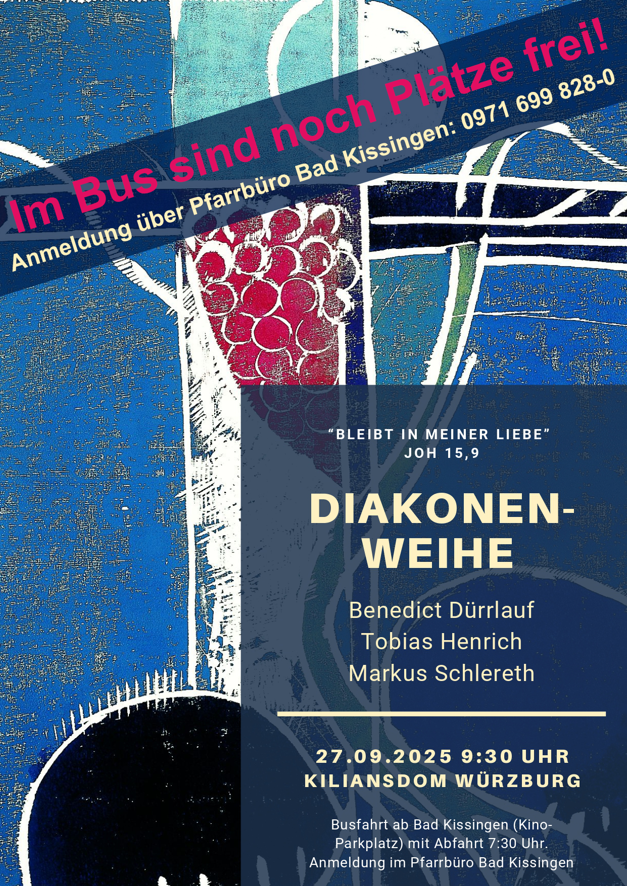 GD 2025 09 27 Diakonweihe Benedict Duerrlauf Plätze frei